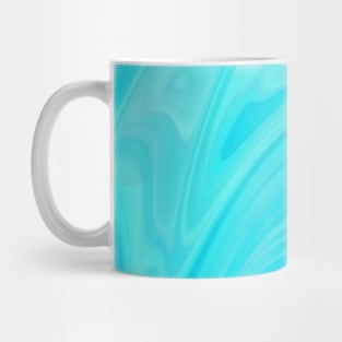 Abstract blue liquid 2 Mug